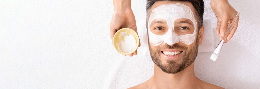 Men's facial treatment Bangkok